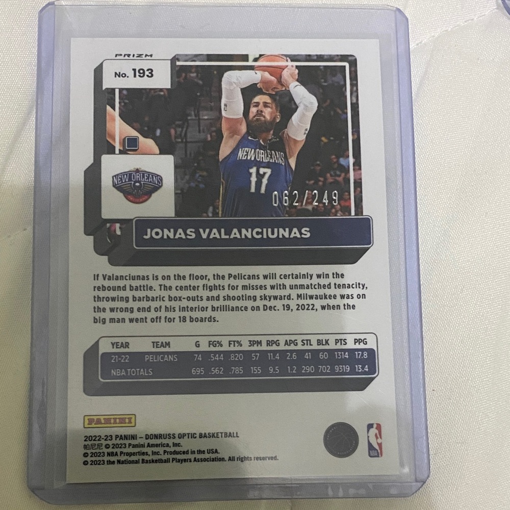Basketball Card Numbered Lot!!! - Picture 7 of 15
